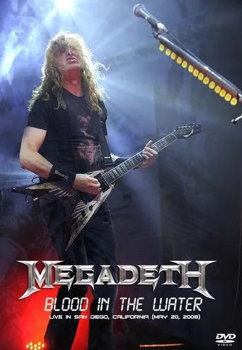 Póster de Megadeth: Blood in the Water - Live in San Diego