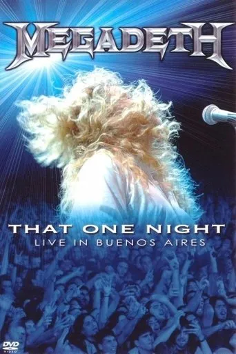 Póster de Megadeth: That One Night - Live in Buenos Aires