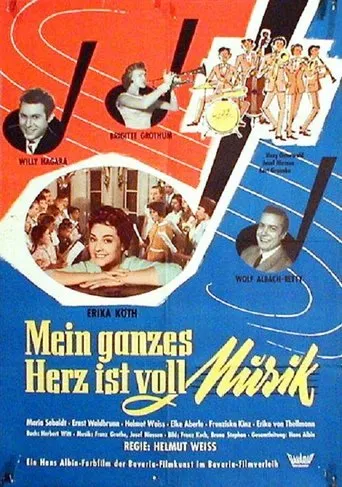 Póster de Mein ganzes Herz ist voll Musik