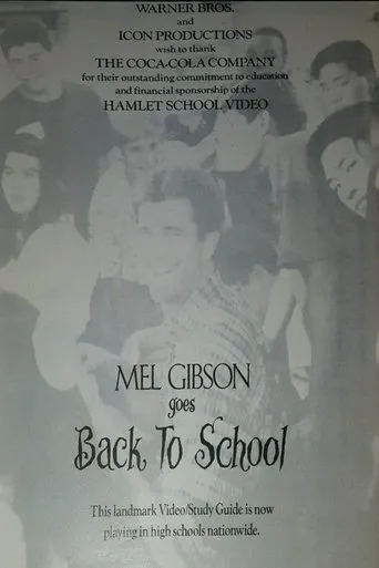 Póster de Mel Gibson Goes Back to School