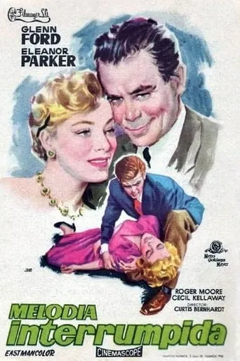 Póster de Melodía interrumpida