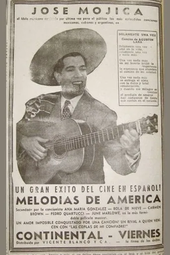 Póster de Melodías de América