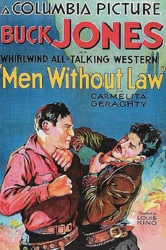 Póster de Men Without Law