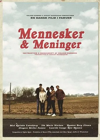 Póster de Mennesker & meninger