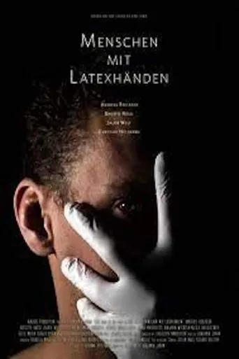 Póster de Menschen mit Latexhänden