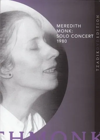 Póster de Meredith Monk: Solo Concert 1980