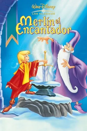Póster de Merlín el encantador (1963) con Sebastian Cabot como The Narrator/Sir Ector (voice)