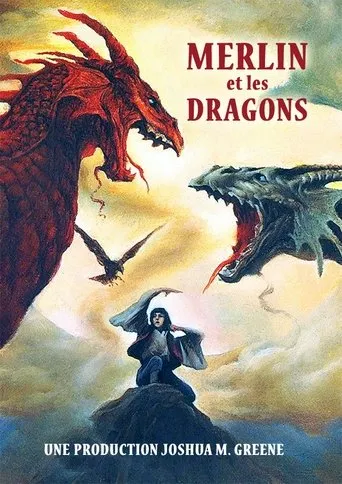 Póster de Merlín y los dragones