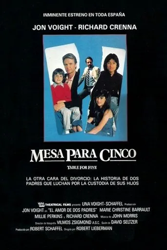 Póster de Mesa para cinco (1983) con Roxana Zal como Tilde