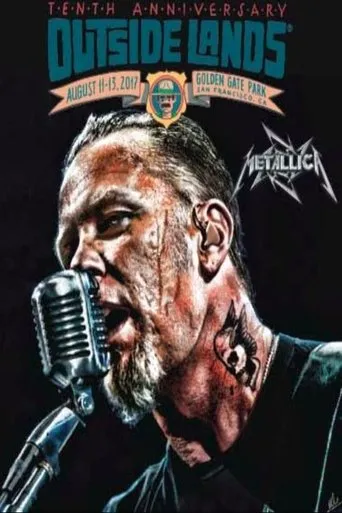 Póster de Metallica - Live at Outside Lands (San Francisco, CA - August 12, 2017)