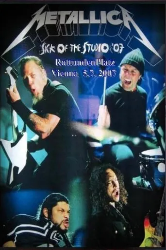 Póster de Metallica - Sick of the Studio Tour - LIVE in Wien 2007