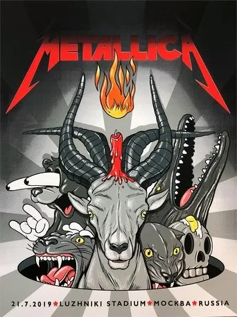 Póster de Metallica : Live in Moscow 2019