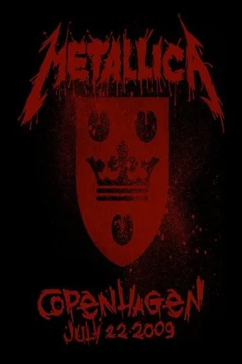 Póster de Metallica: Live in Copenhagen, Denmark - July 22, 2009