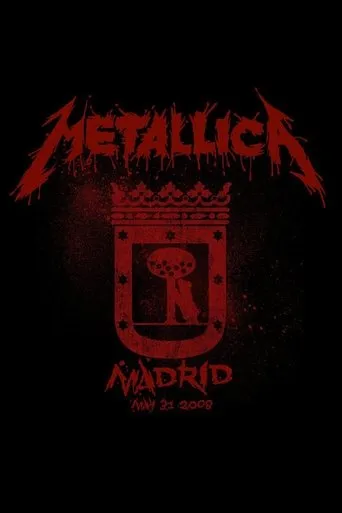 Póster de Metallica: Live in Madrid, Spain - May 31, 2008