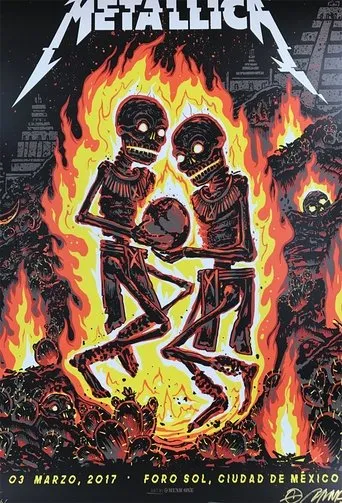 Póster de Metallica: Live in Mexico City, Mexico - March 3, 2017