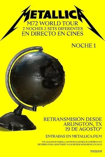 Póster de Metallica: M72 World Tour Live from Texas - Night 1