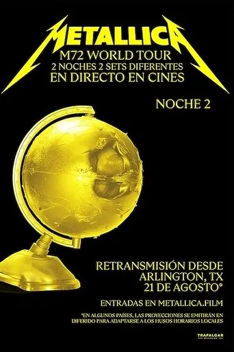 Póster de Metallica: M72 World Tour Live from Texas - Night 2