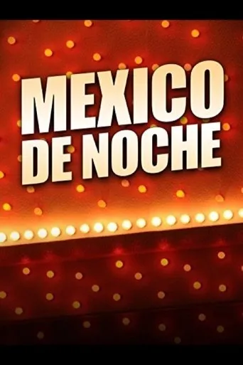 Póster de México de noche