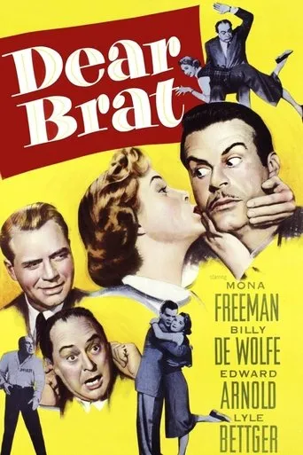 Póster de Mi adorable chiquilla (1951) con Billy De Wolfe como Albert