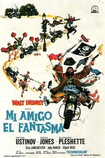Póster de Mi amigo el fantasma (1968) con Kelly Thordsen como Motorcycle Officer