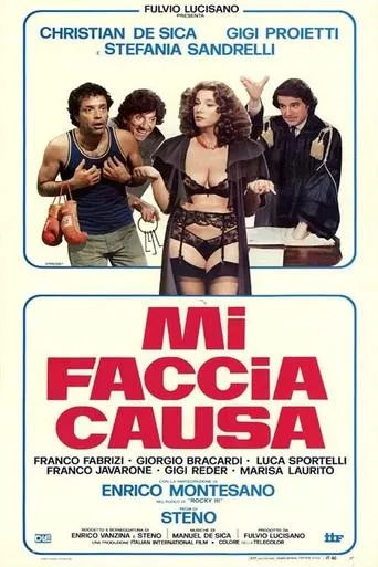 Póster de Mi faccia causa