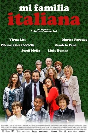 Póster de Mi familia italiana (2015) con Candela Peña como Segunda