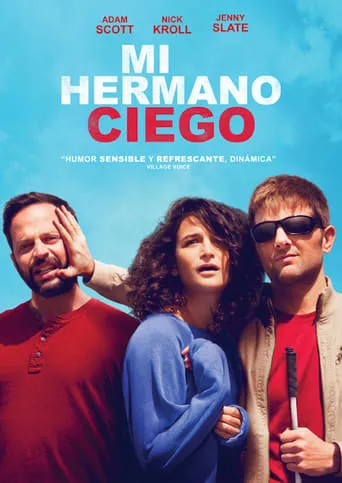 Póster de Mi hermano ciego (2016) con Jeffrey Grover como Coast Guard
