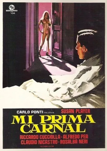 Póster de Mi prima carnal (1974) con Riccardo Cucciolla como Celio D'Altamura