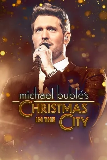 Póster de Michael Bublé. Navidad en la ciudad