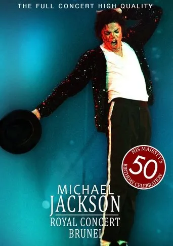 Póster de Michael Jackson live in Brunei Royal Concert 1996