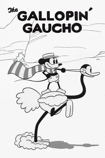 Póster de Mickey Mouse: El gaucho galopante