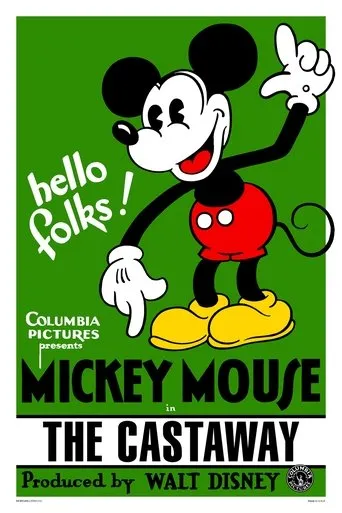 Póster de Mickey Mouse: El naufragio de Mickey