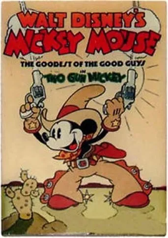 Póster de Mickey Mouse: Mickey con dos pistolas