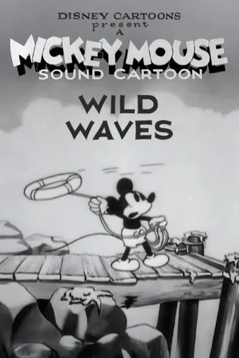 Póster de Mickey Mouse: Olas salvajes