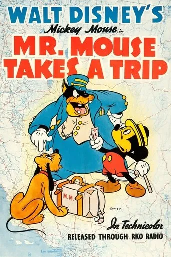 Póster de Mickey se va de viaje
