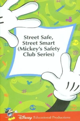 Póster de Mickey's Safety Club: Street Safe, Street Smart