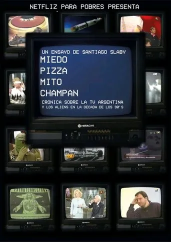 Póster de Miedo Pizza Mito Champán