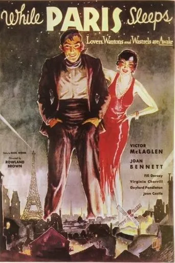 Póster de Mientras París duerme