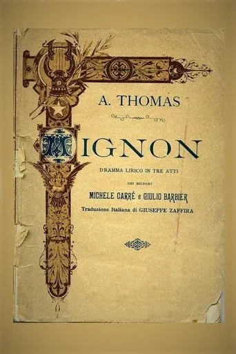 Póster de Mignon - Théâtre Impérial de Compiègne