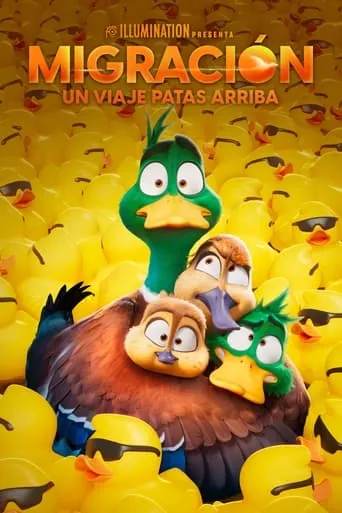 Póster de Migración. Un viaje patas arriba