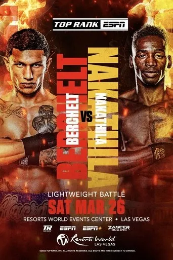 Póster de Miguel Berchelt vs. Jeremiah Nakathila