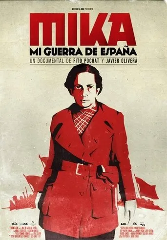 Póster de Mika, mi guerra de España