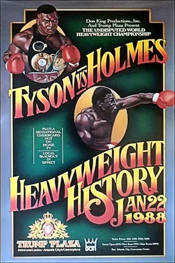 Póster de Mike Tyson vs Larry Holmes