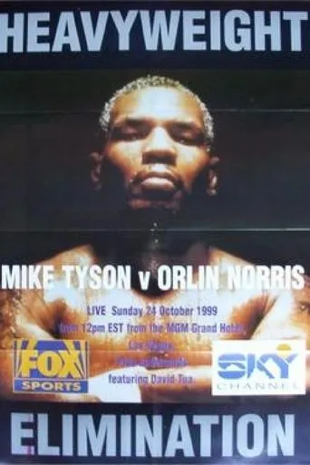 Póster de Mike Tyson vs. Orlin Norris