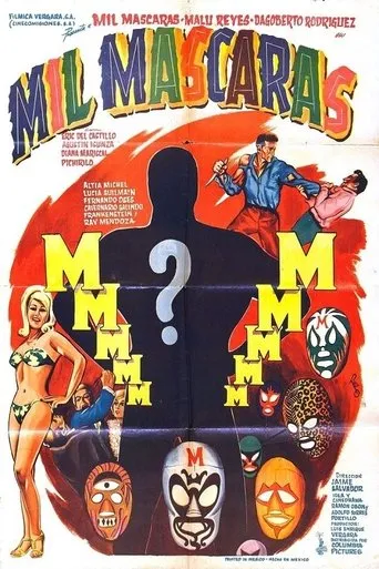 Póster de Mil máscaras
