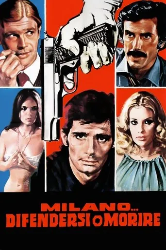 Póster de Milano... difendersi o morire