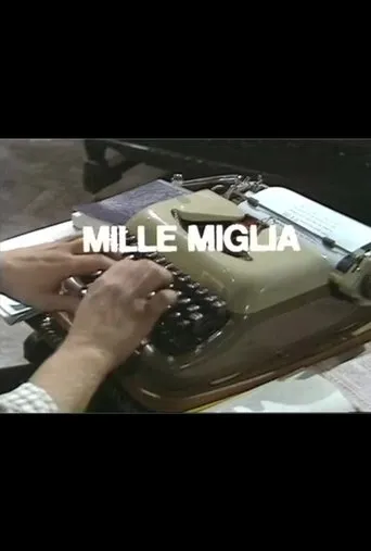 Póster de Mille Miglia