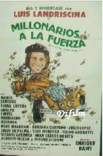 Póster de Millonarios a la fuerza