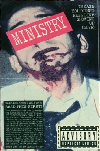 Póster de Ministry: In Case You Didn't Feel Like Showing Up