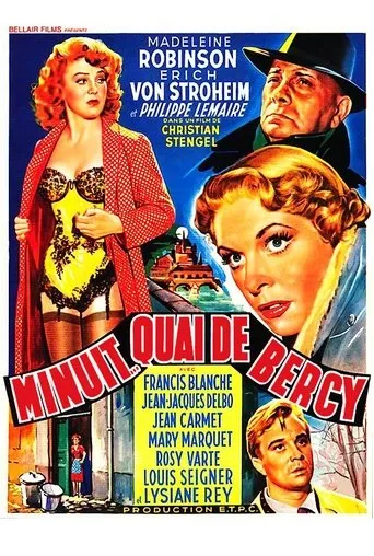 Póster de Minuit... Quai de Bercy